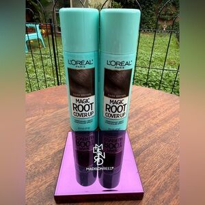Madison Reed Root Touch Up Ombra Dark Brown + L’Oréal Magic Root Spray Dark Brn